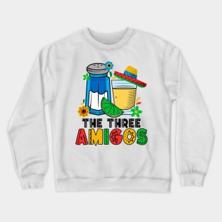 The Three Amigos Tequila Lime Salt Crewneck Sweatshirt